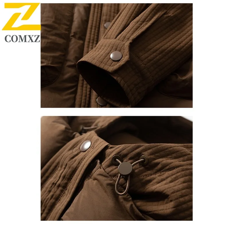 Comxz нейтральный пуховик премиум-класса для улицы - Фотография_6
