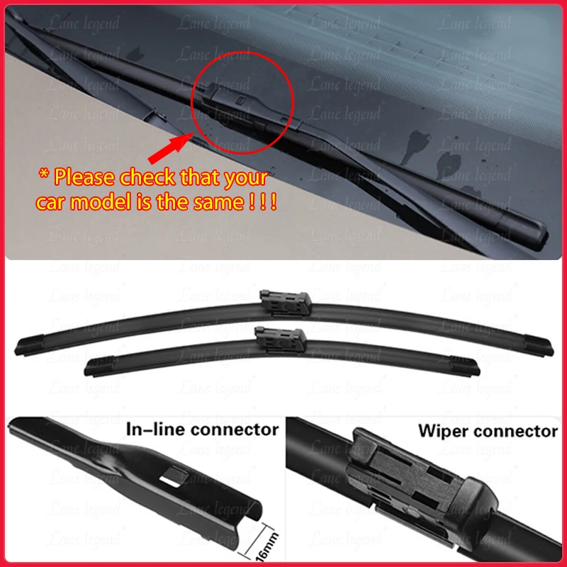 Для skoda fabia combi estate 2014-2020 левый передний и задний дворник - Фотография_3