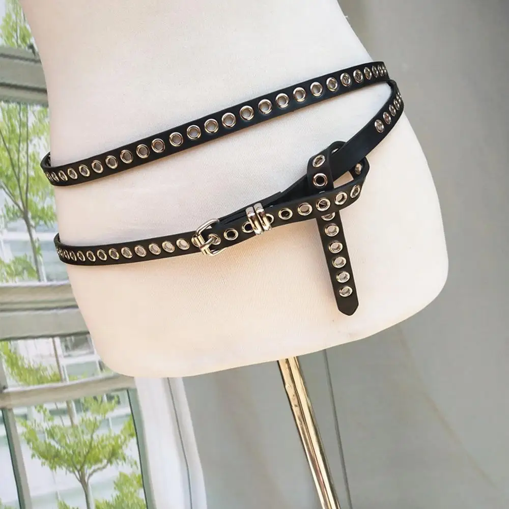 Заклепки с люверсами diy wear поясной - Фотография_5