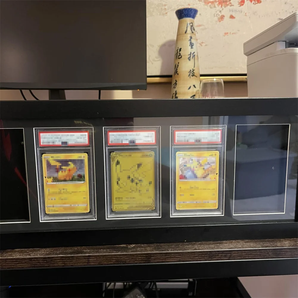 3-9 сеток, деревянная витрина для спортивных карточек - Фотография_6