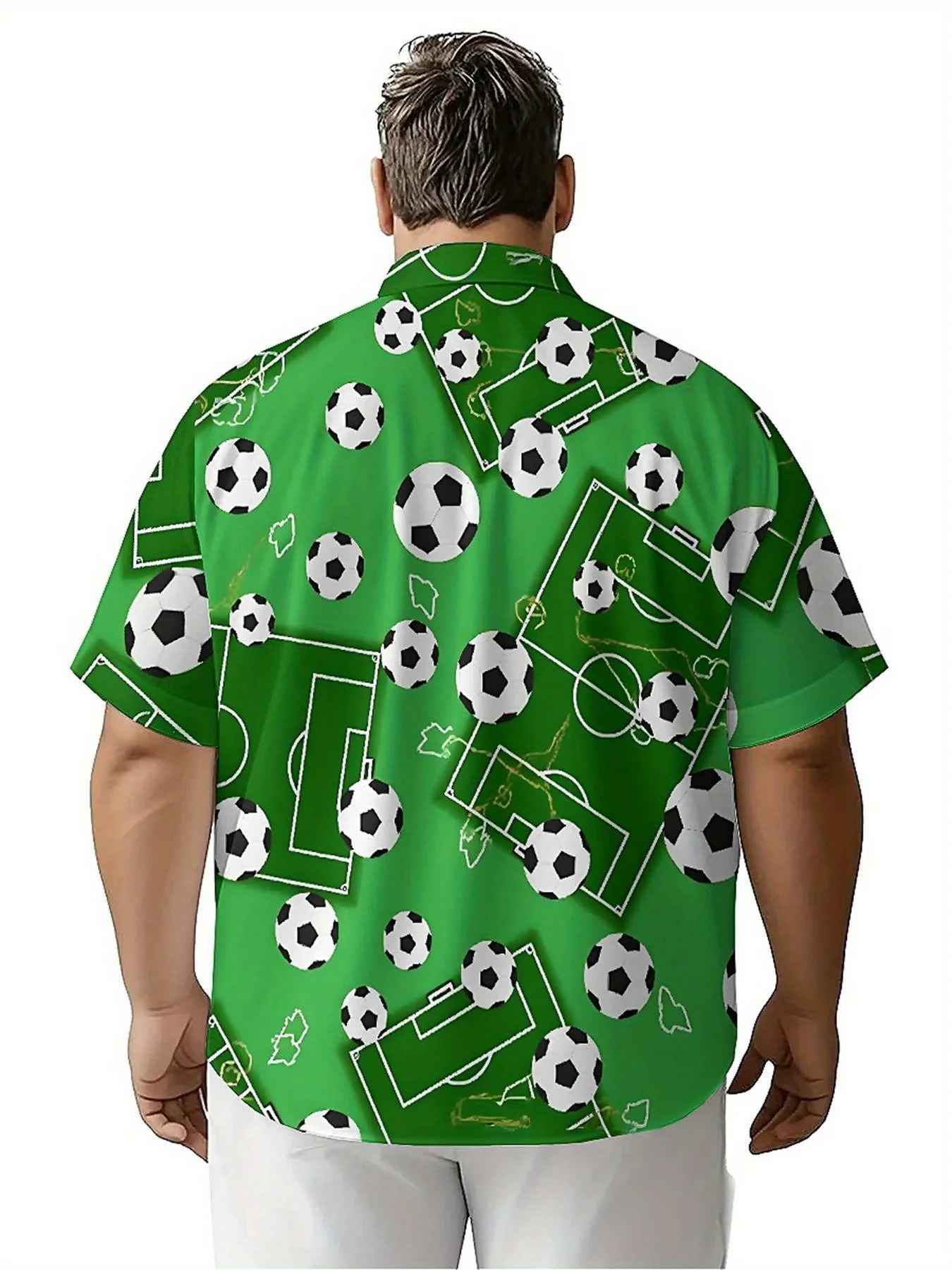 Мужские гавайские рубашки больших размеров - Фотография_3