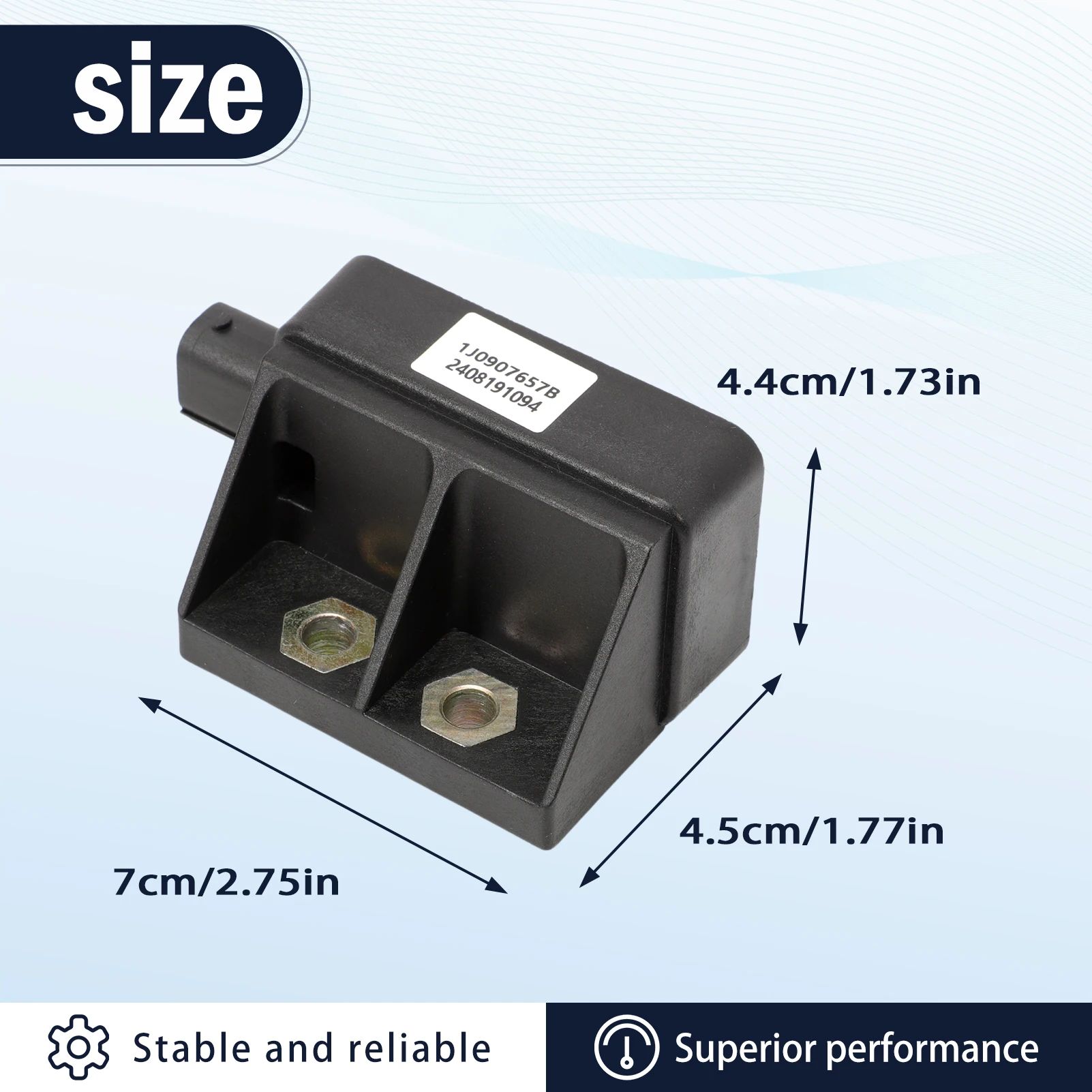 1j 0907657 b датчик скорости вращения - Фотография_2