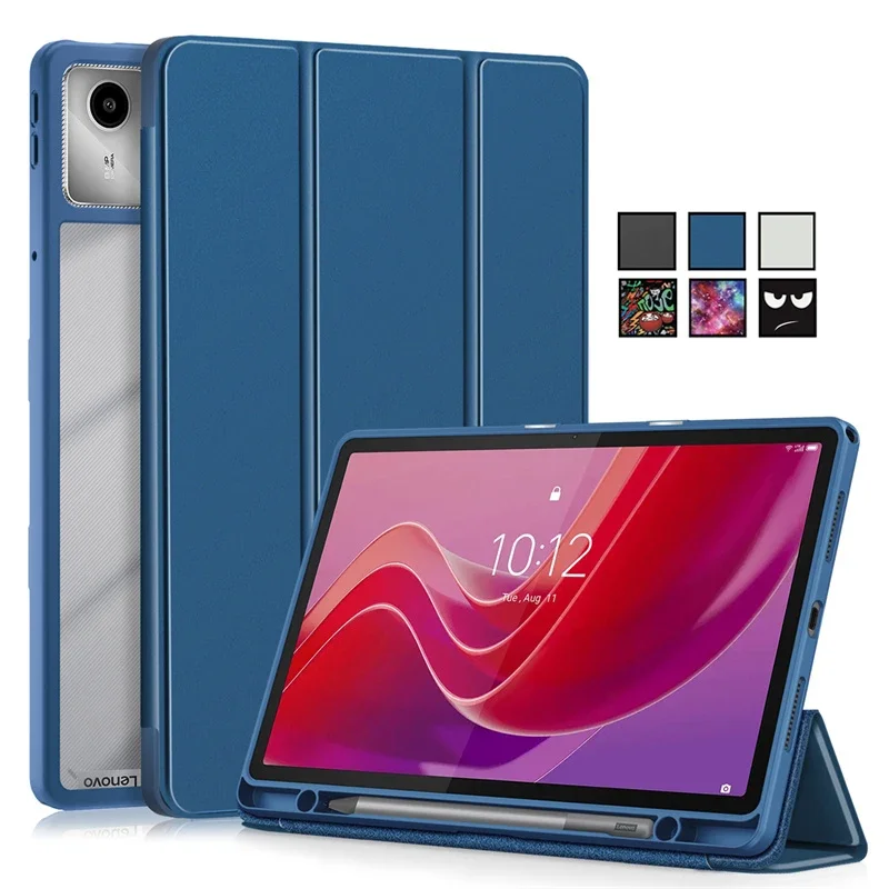 Чехол для планшета lenovo tab m11 с держателем для ручек