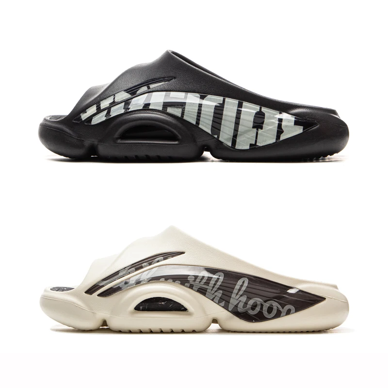 Мужские уличные тапочки li-ning badfive slide og - Фотография_6