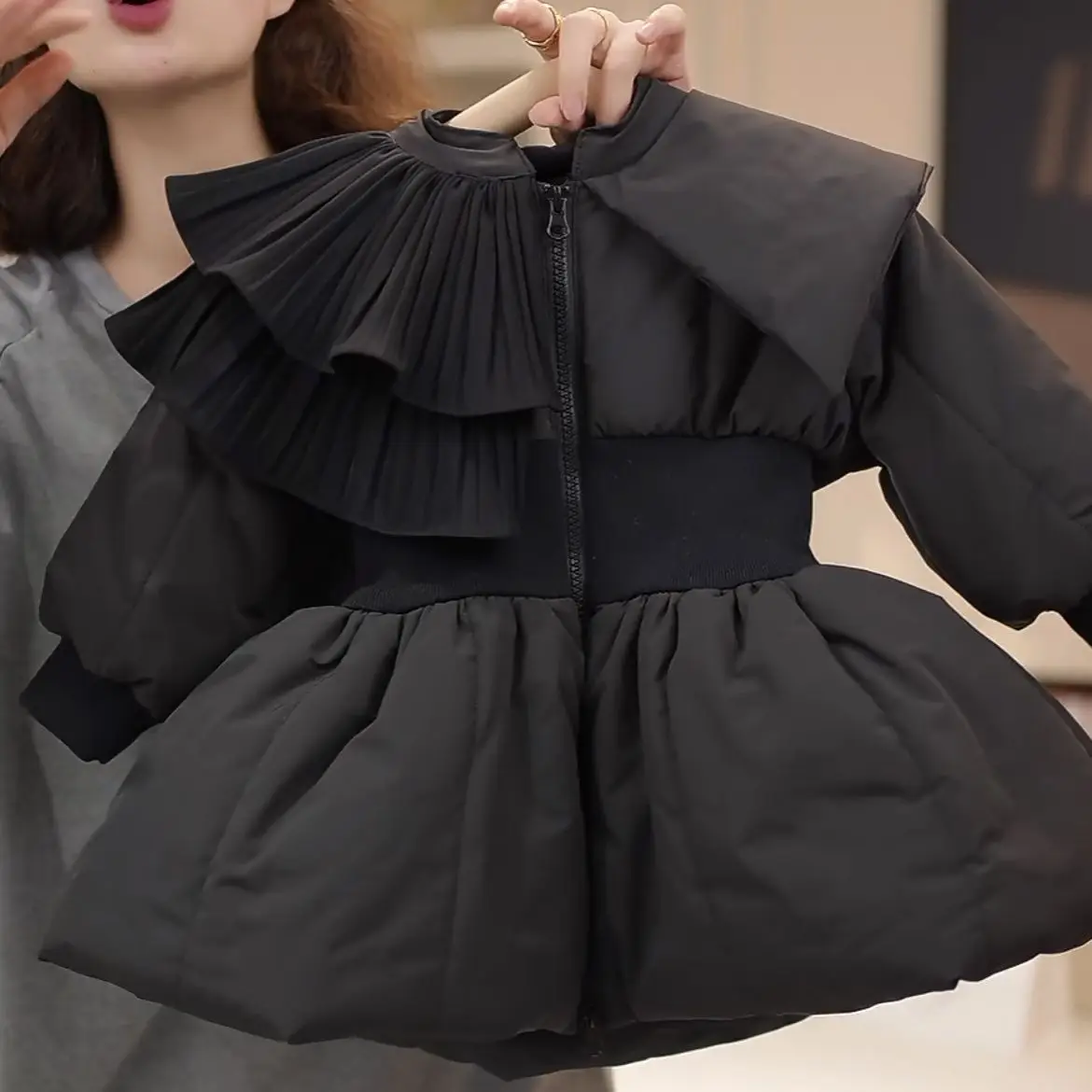 Корейская версия новой хлопковой куртки для девочек - Фотография_3