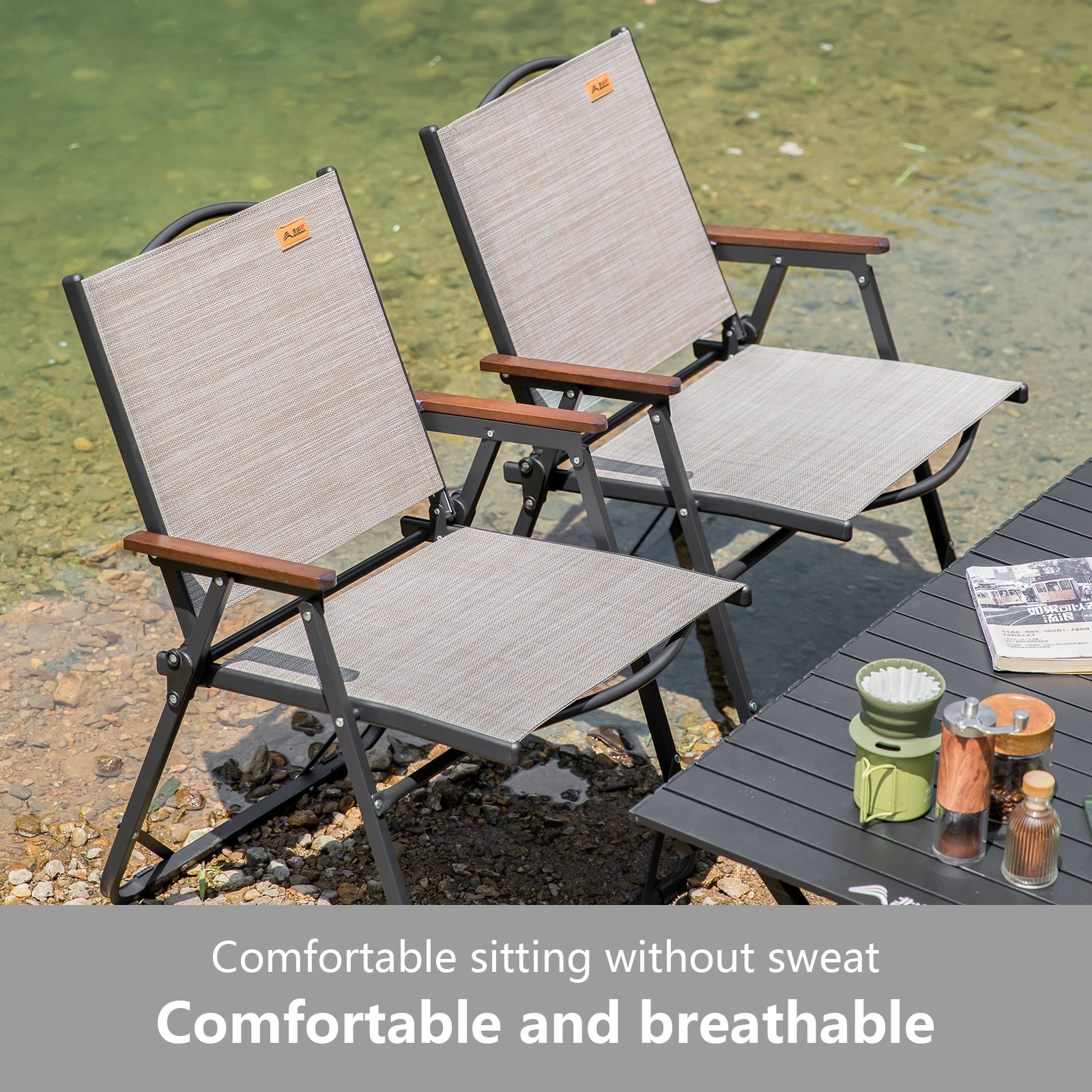 Портативный складной стул bisinna - Фотография_4