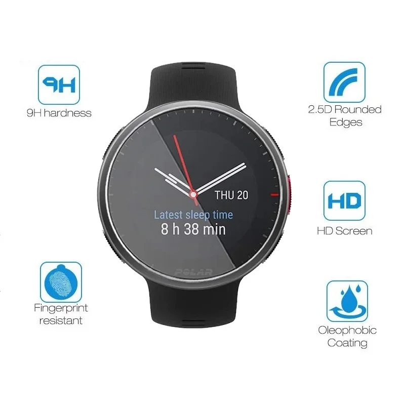 Защитное стекло для polar ignite 3 2 unite grit x - Фотография_2