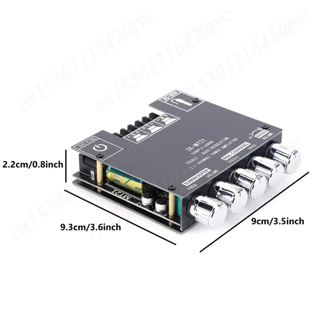 Zk-mt21 плата цифрового усилителя - Фотография_6