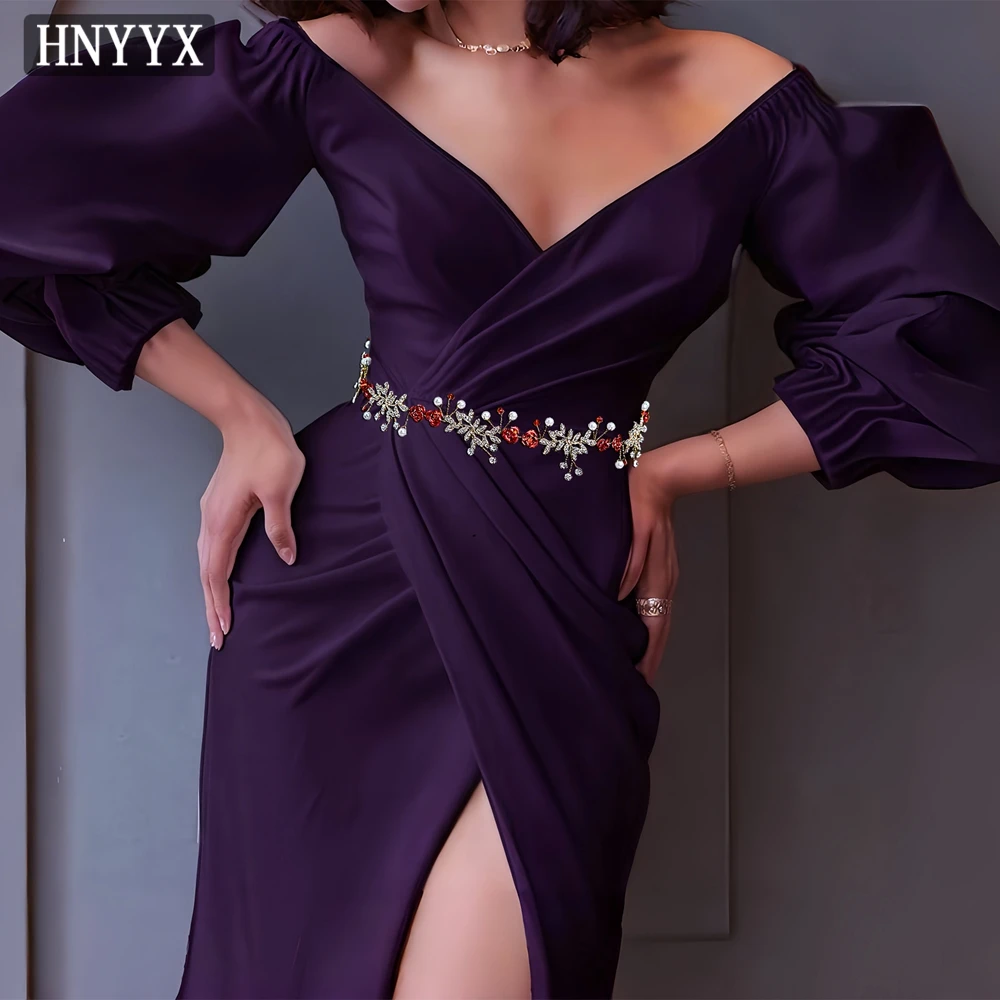 Hnyyx розовое свадебное платье с поясом - Фотография_3