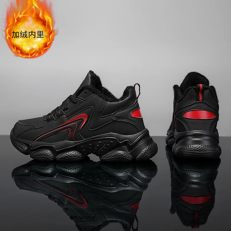 Мужские ботинки, новые зимние тапочки,