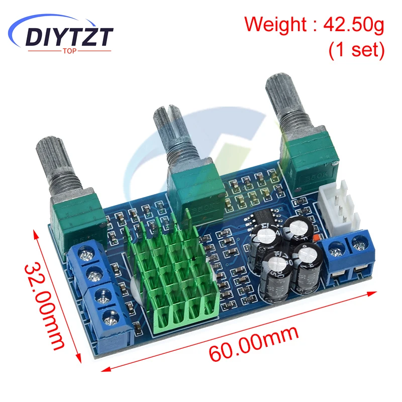 Diytzt xh-m567 tpa3116 d2 двухканальный - Фотография_6