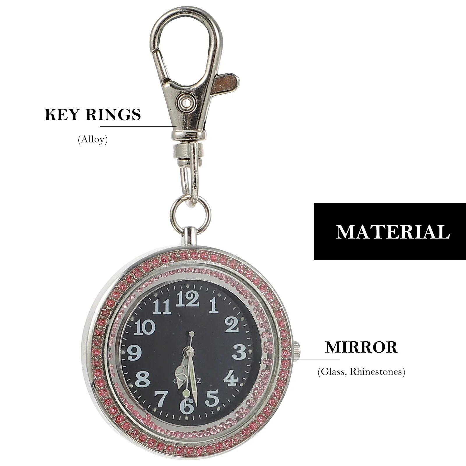 Кварцевые карманные часы с большим - Фотография_2