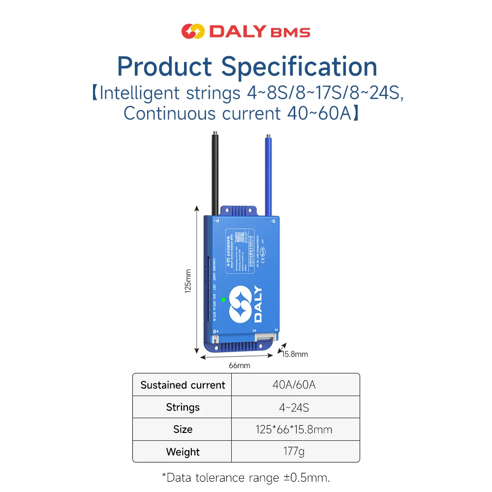 Daly 100 smart bms 4s 8s 12s 13s - Фотография_5