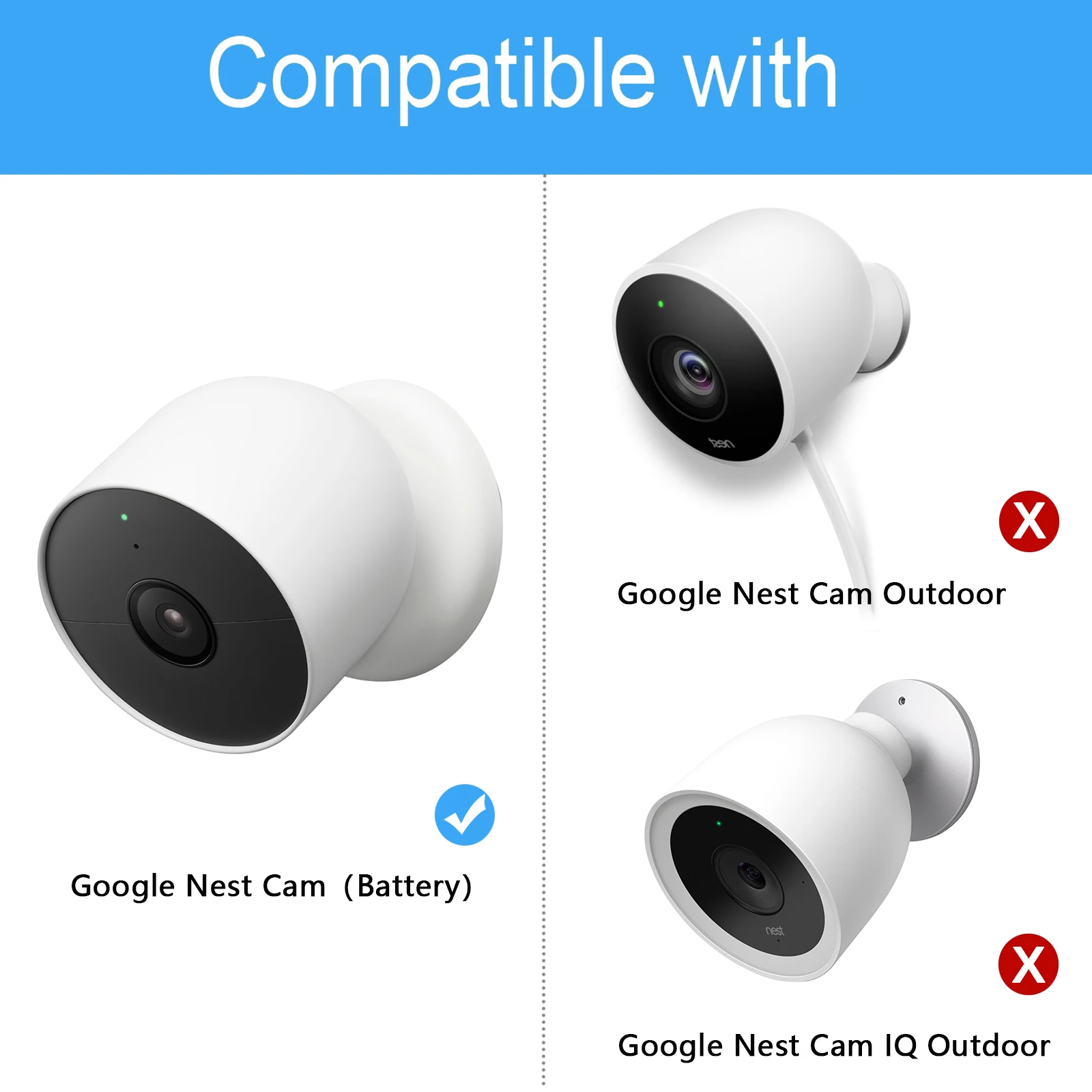 Настенный держатель google nest cam - Фотография_4