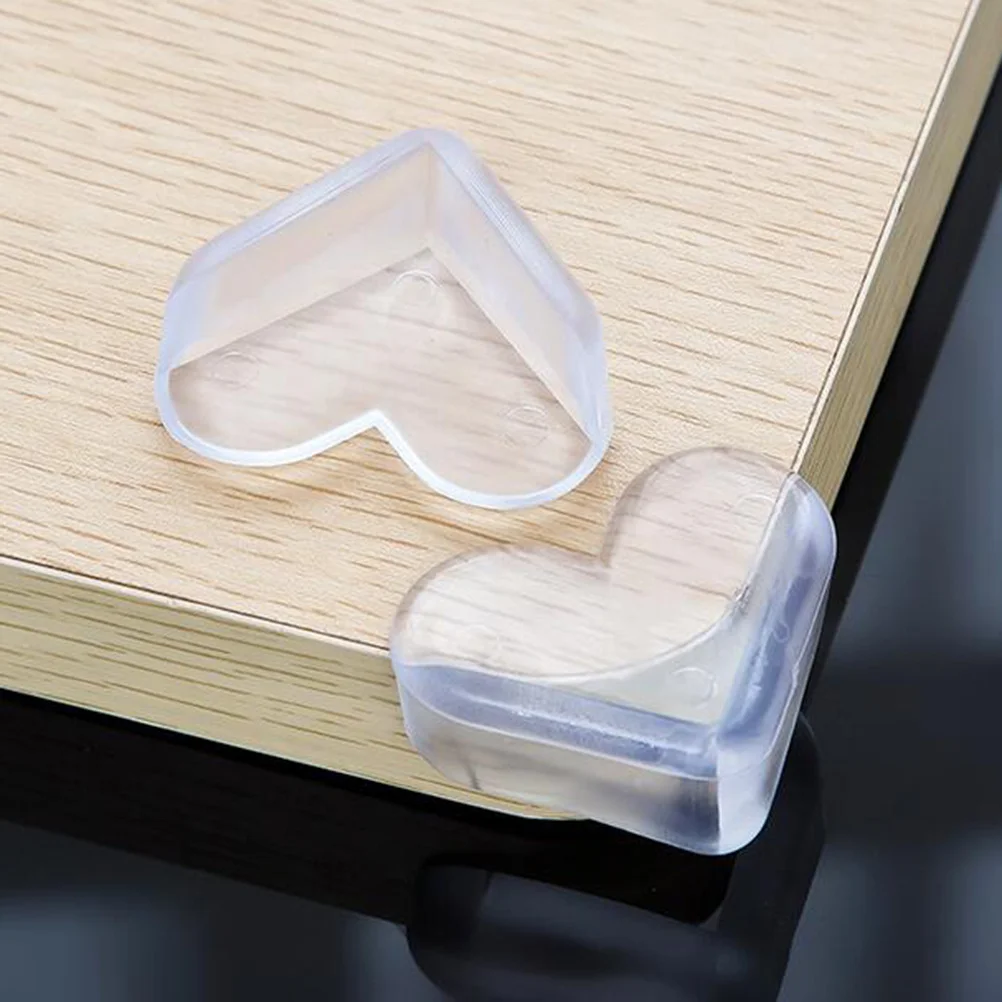 Детские защитные уголки в форме сердца