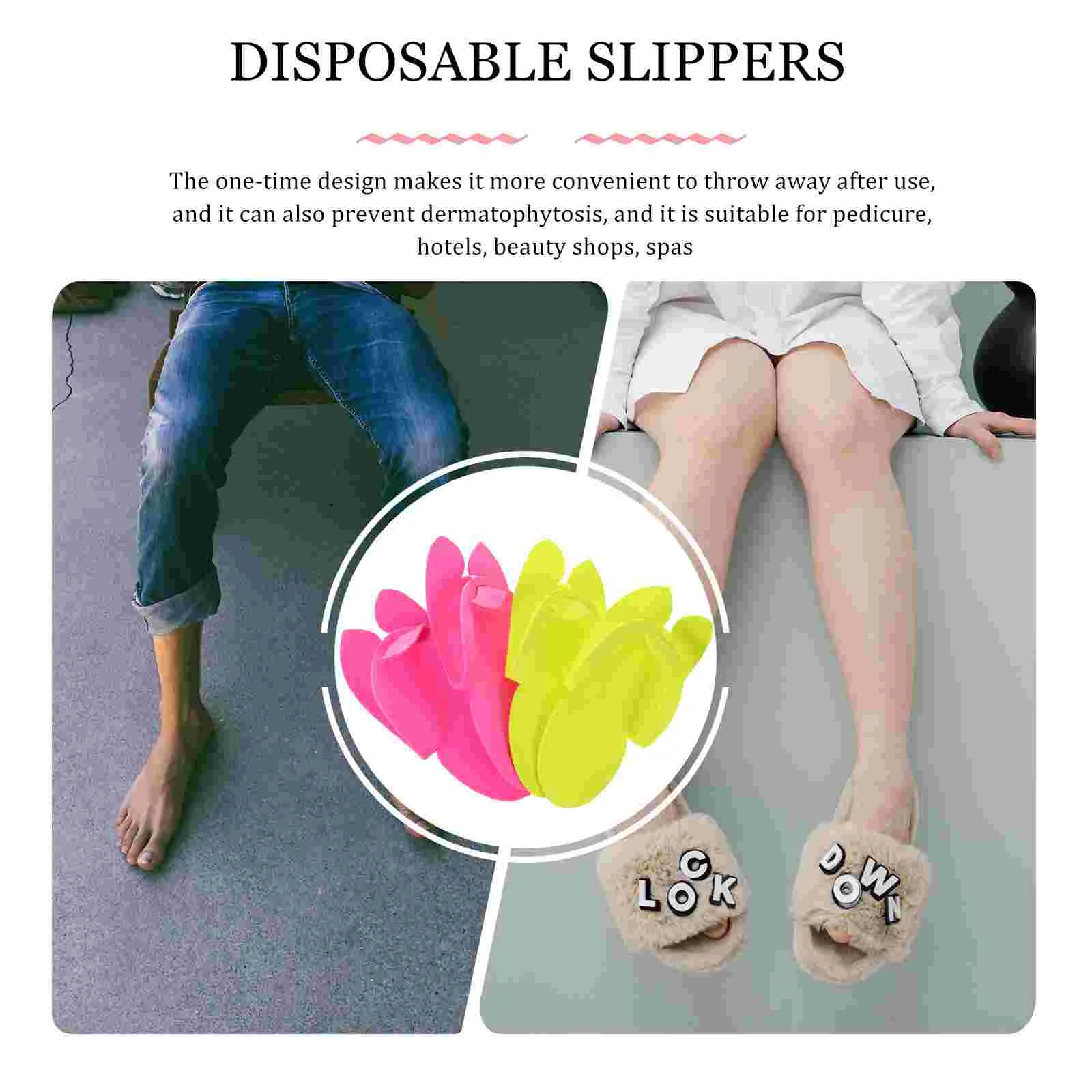 12 пар тапочек из пенопласта - Фотография_5