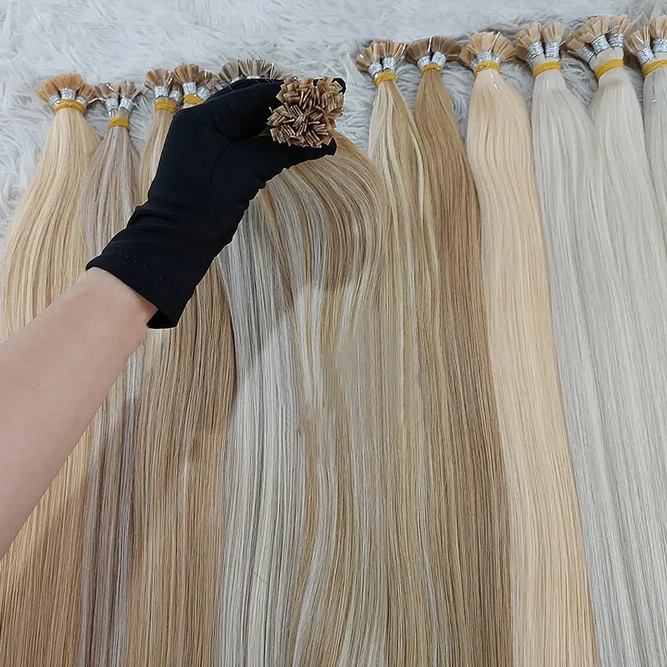 Пряди волос с плоскими кончиками и кератином - Фотография_3