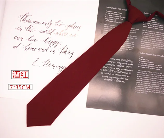 Маленький галстук lazy jk - Фотография_6