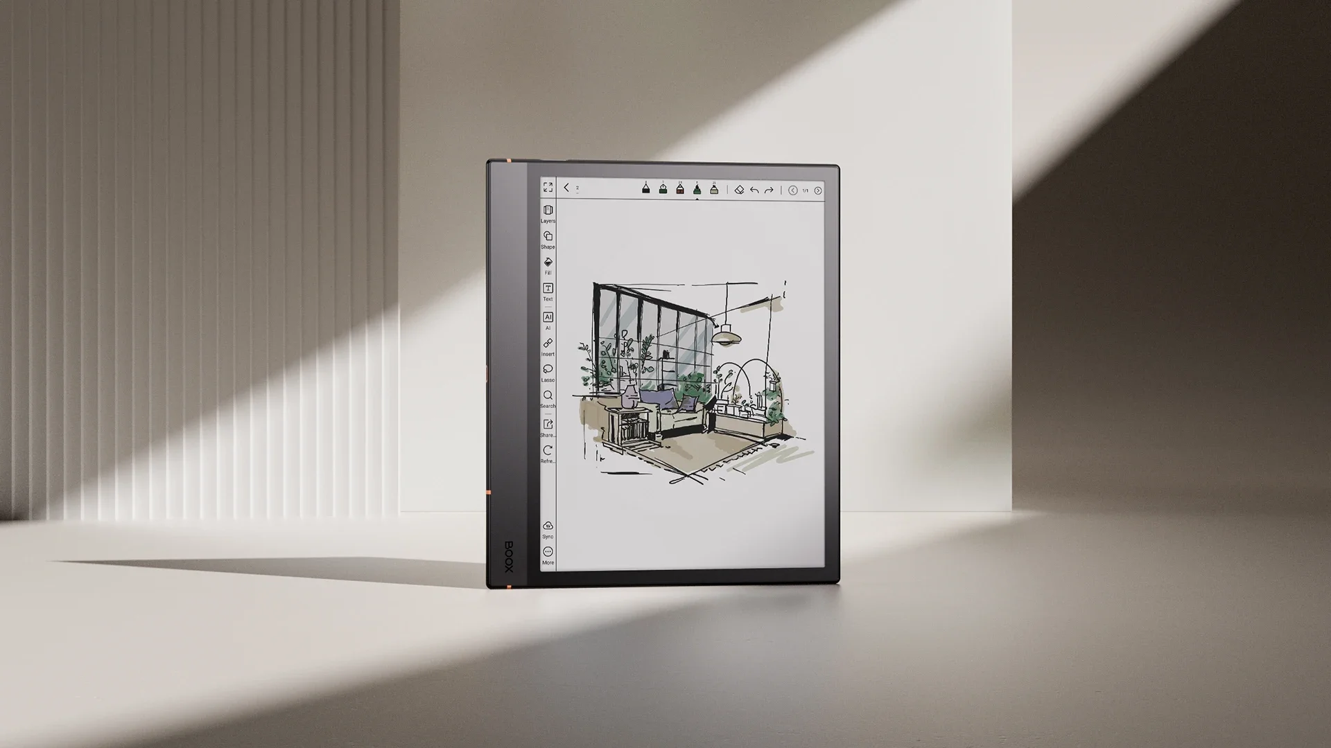 Boox 10,3 дюйма e-ink note air4 c kaleido3 цветная электронная книга - Фотография_4