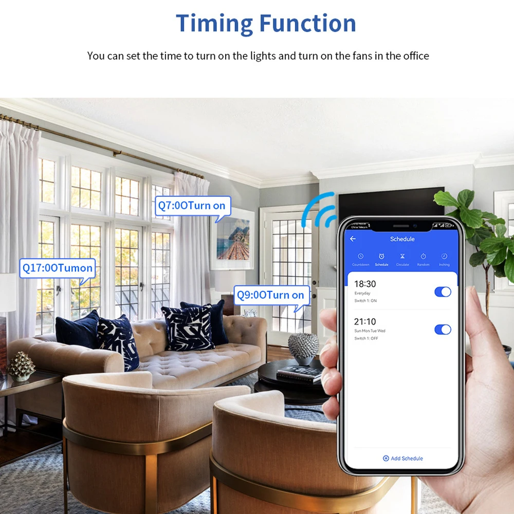 Модуль автоматического выключателя tuya wifi - Фотография_3