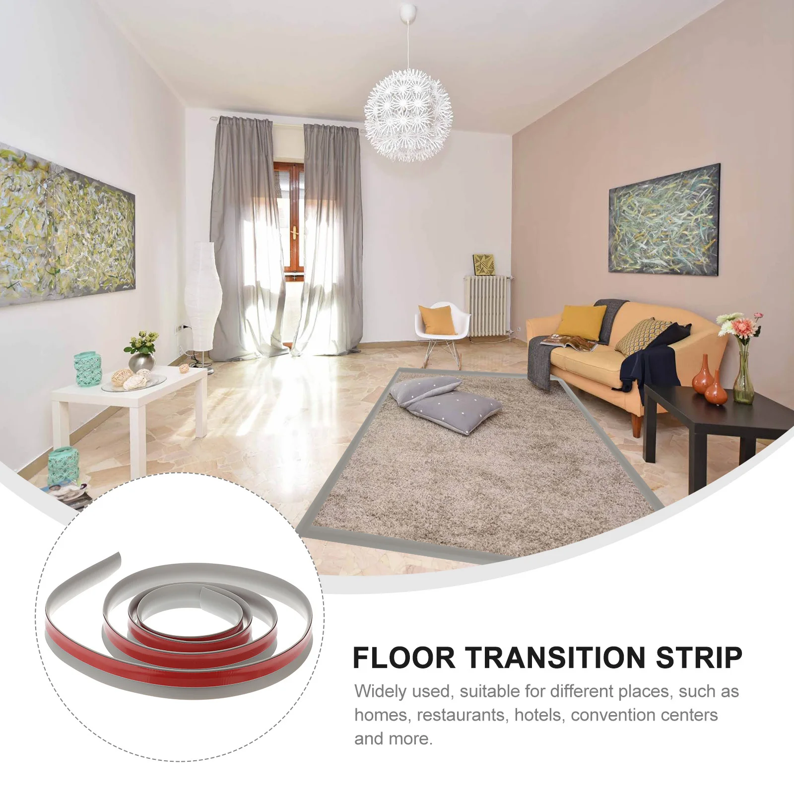 Напольная переходная окантовка для ковров - Фотография_6