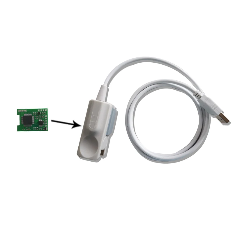 Xingzimed пк usb пульсоксиметрический датчик для взрослых - Фотография_4