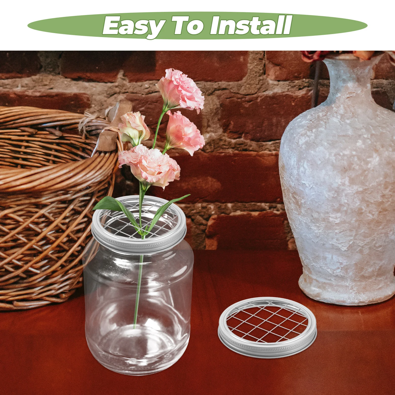 Вставка мейсона, металлическая - Фотография_3