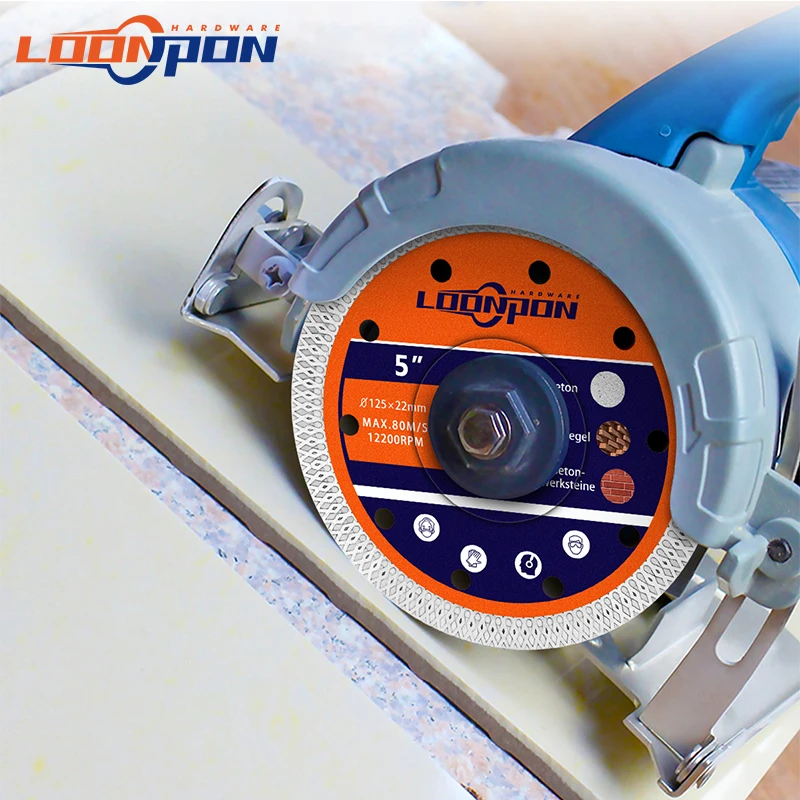 Алмазное лезвие для пилы loonpon 115/125/180/230 мм - Фотография_5