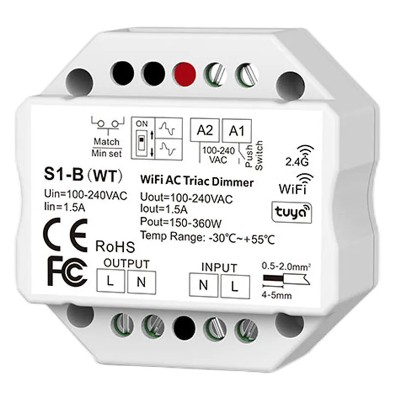 Ac triiac dimmer одноцветный 2 - Фотография_4