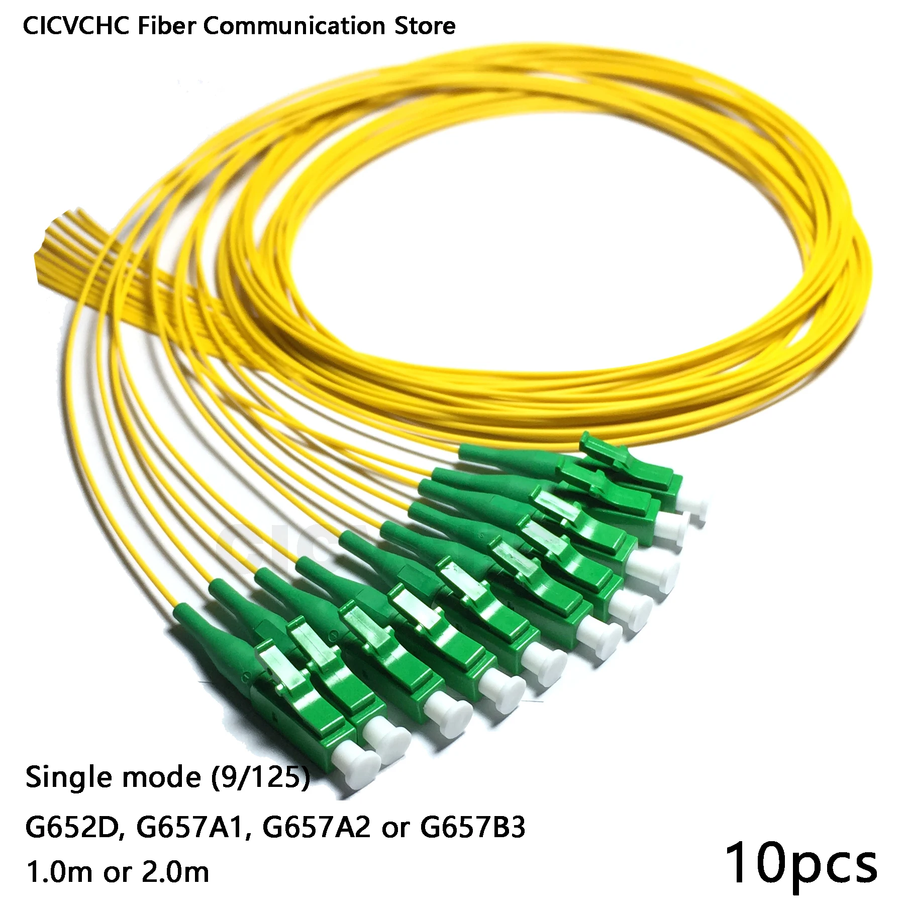 Lc/upc lc/apc оптоволоконный кабель sm (g652d - Фотография_3