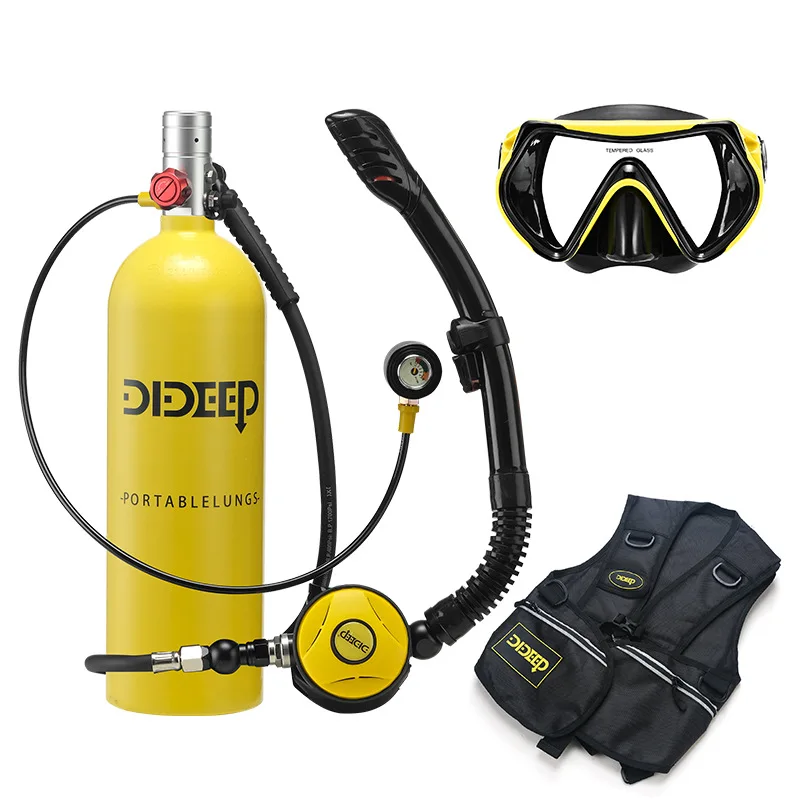 Dideep x5000plus 2l кислородный бак для подводного плавания