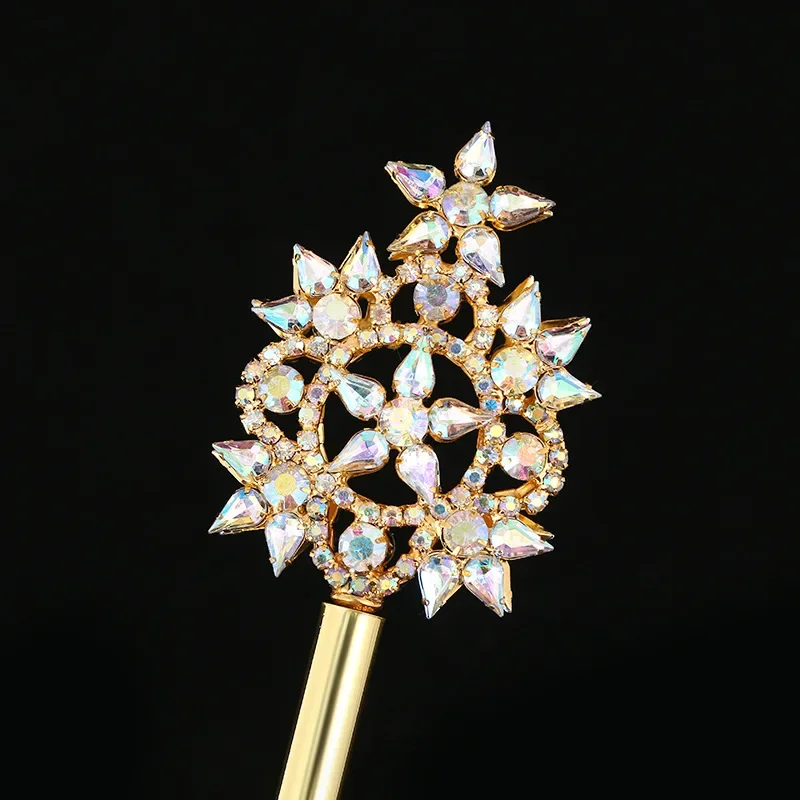 L48xw6cm звезда rhinestone палочка