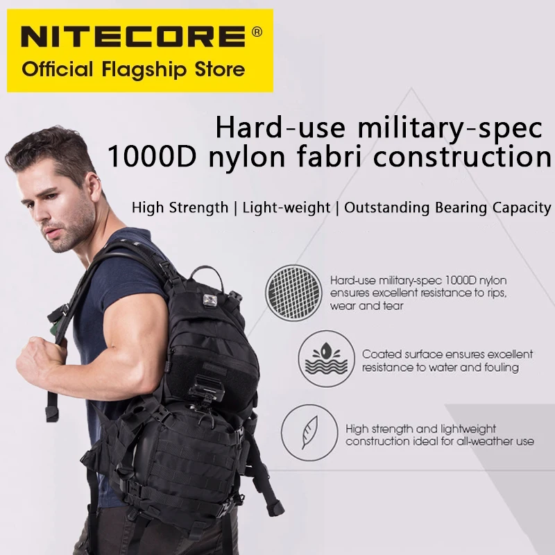 Nitecore bp20 20л дорожный рюкзак - Фотография_2