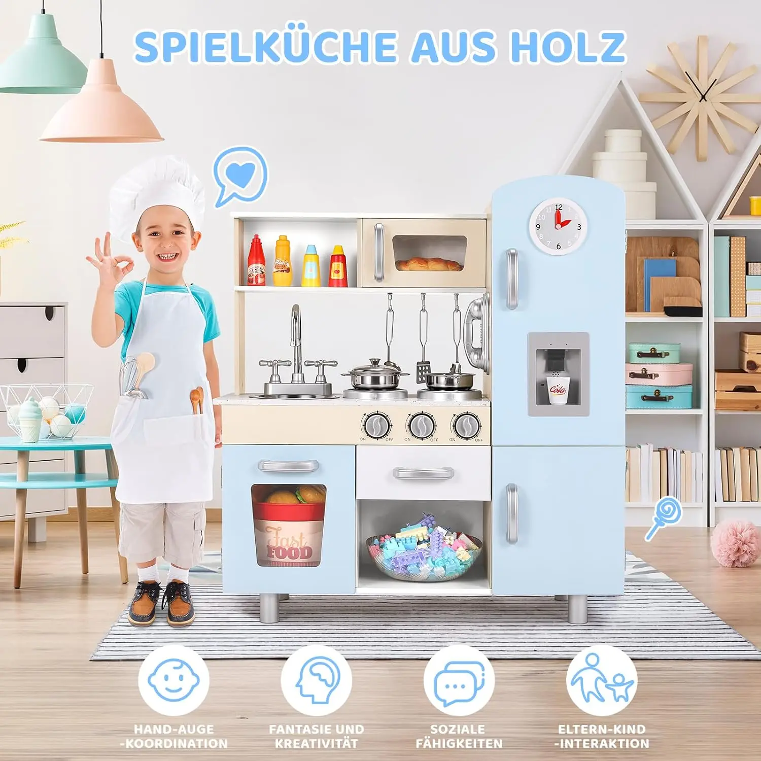 Детский деревянный игровой набор - Фотография_5