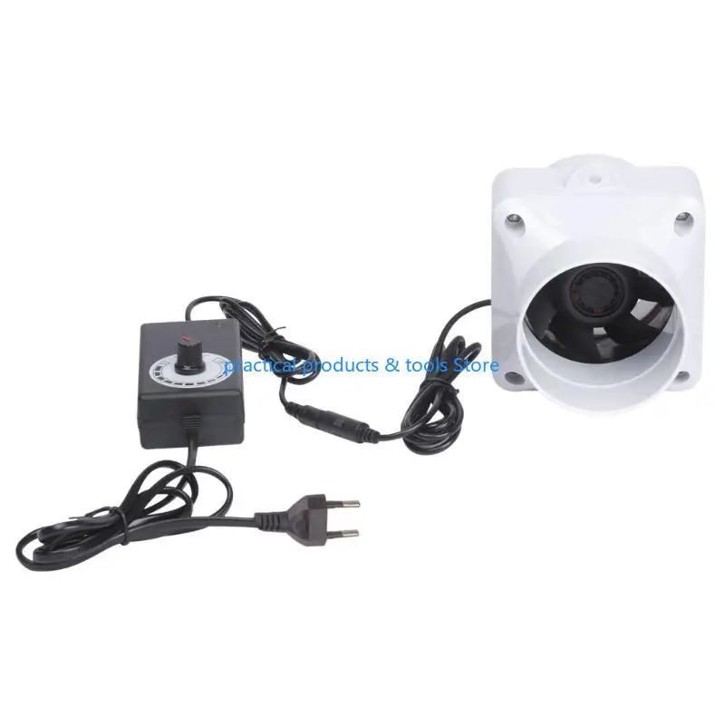 77jb многоцелевой 75-мм небольшой вытяжной вентилятор из пвх для кухни - Фотография_5