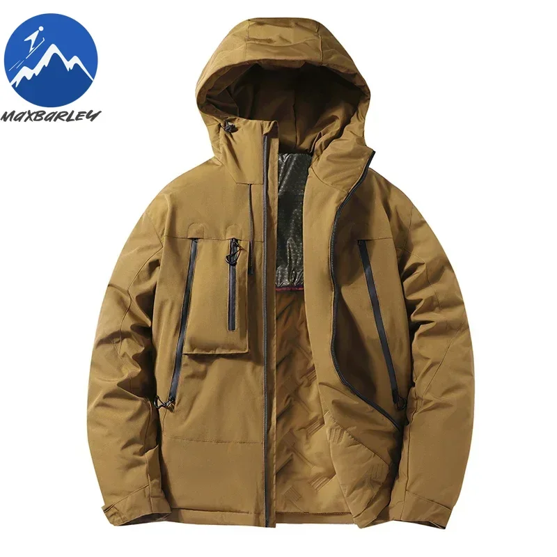 Зимняя ветрозащитная мужская куртка для активного отдыха - Фотография_6