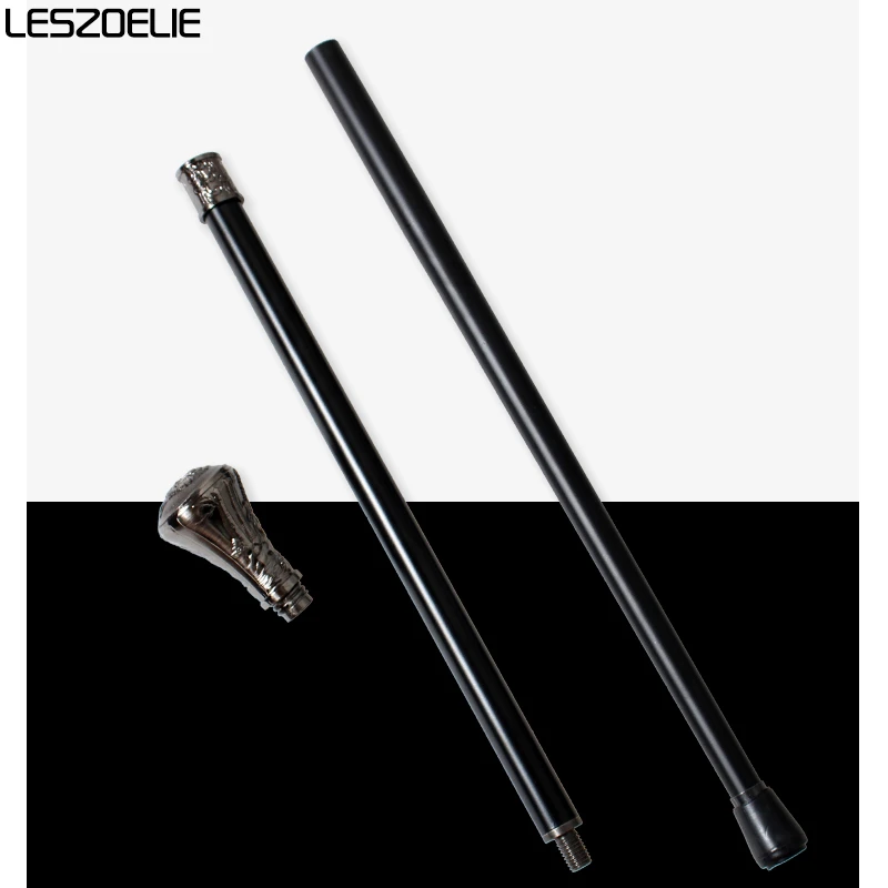 Роскошная трость с волчьей головой для мужчин - Фотография_4