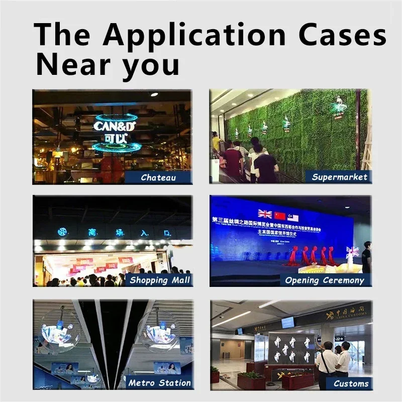 3d-голограммный вентилятор для рекламы/сцени/свадьбы - Фотография_4