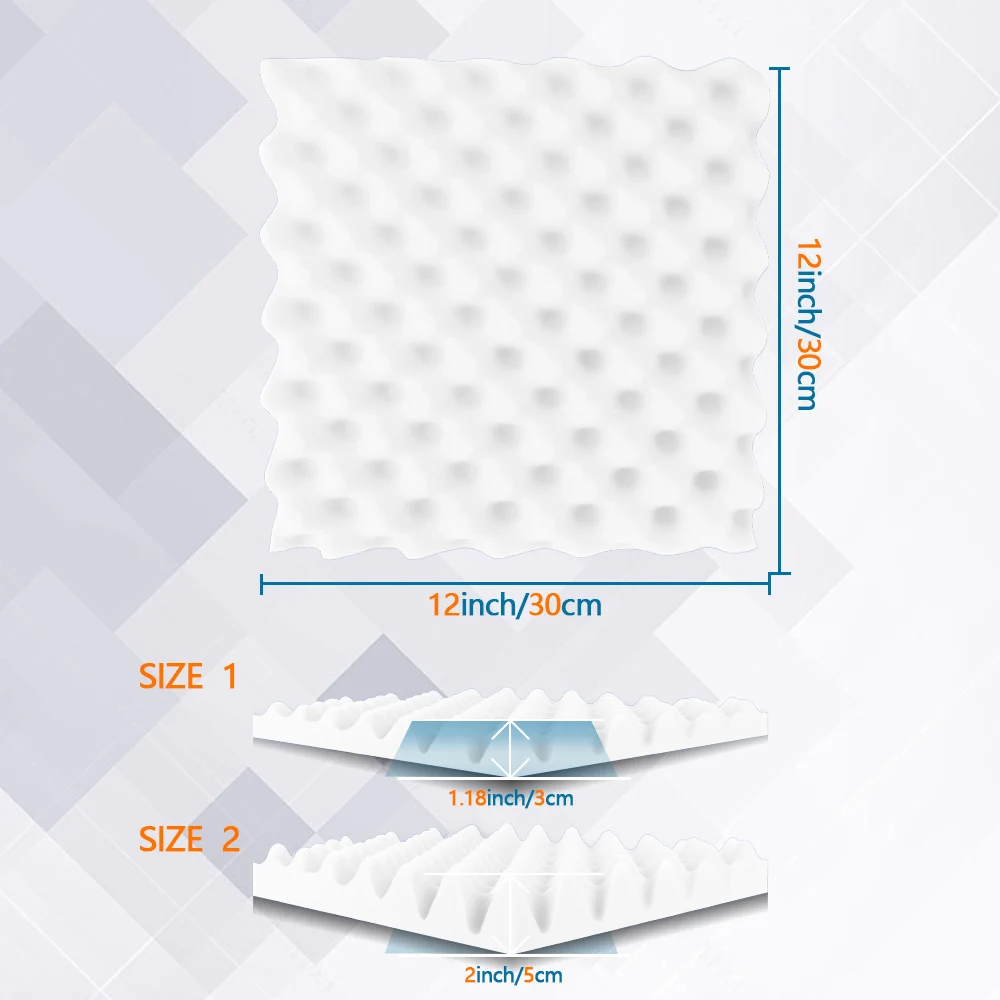 12 упаковок акустических пенопластовых - Фотография_5