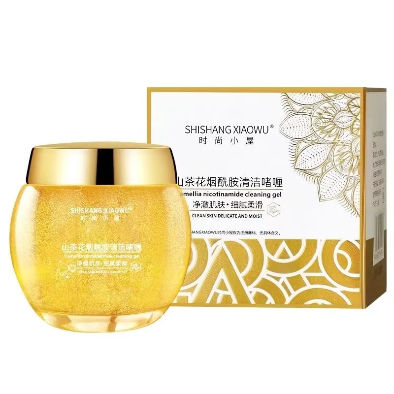 Очищающее кристаллическое желе для очистки пор камелии для отшелушивания