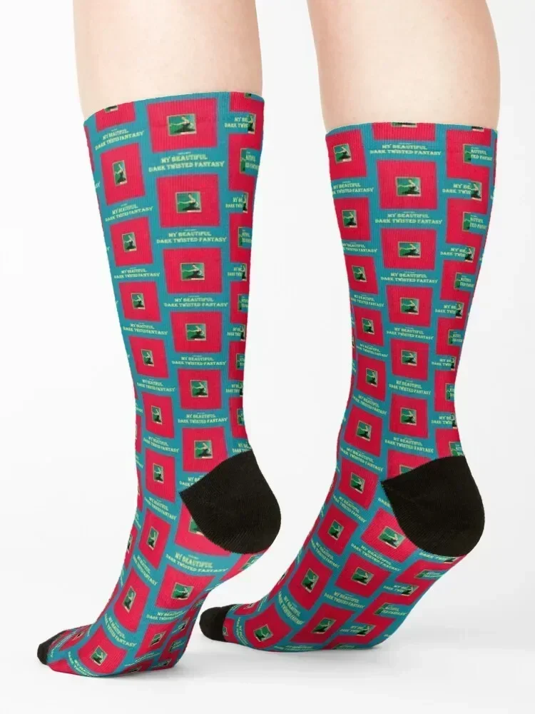 My beautiful dark twisted fantasy socks - Фотография_4