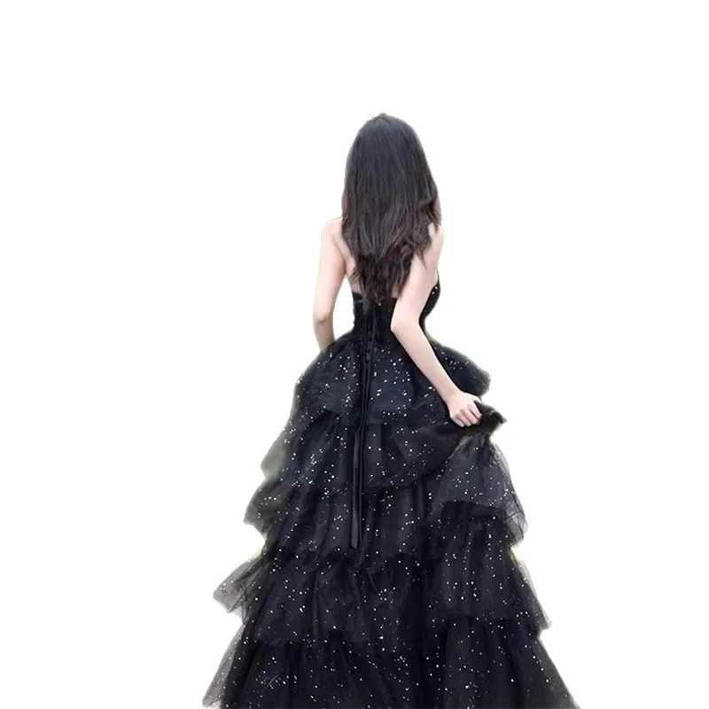 Вечернее платье без бретелек - Фотография_5