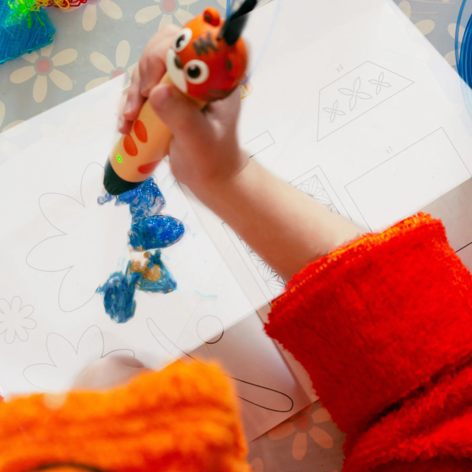 Прозрачная ручка для 3d-печати