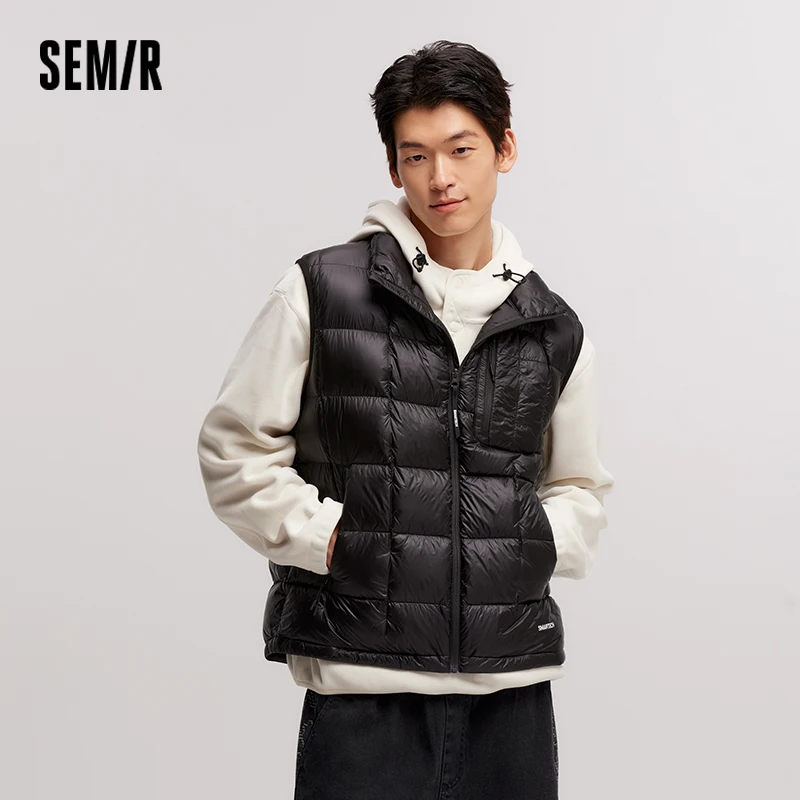 Мужской пуховый жилет semir - Фотография_3