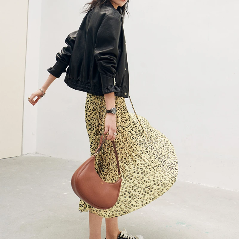 Кожаная куртка для женщин - Фотография_6