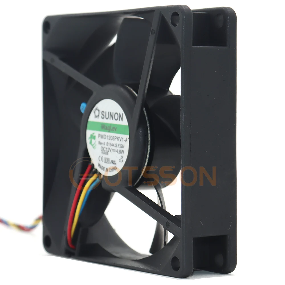 Для sunon pmd1208pkv1-a 8 см 8020 80*80*20 мм 12 в 4 - Фотография_2