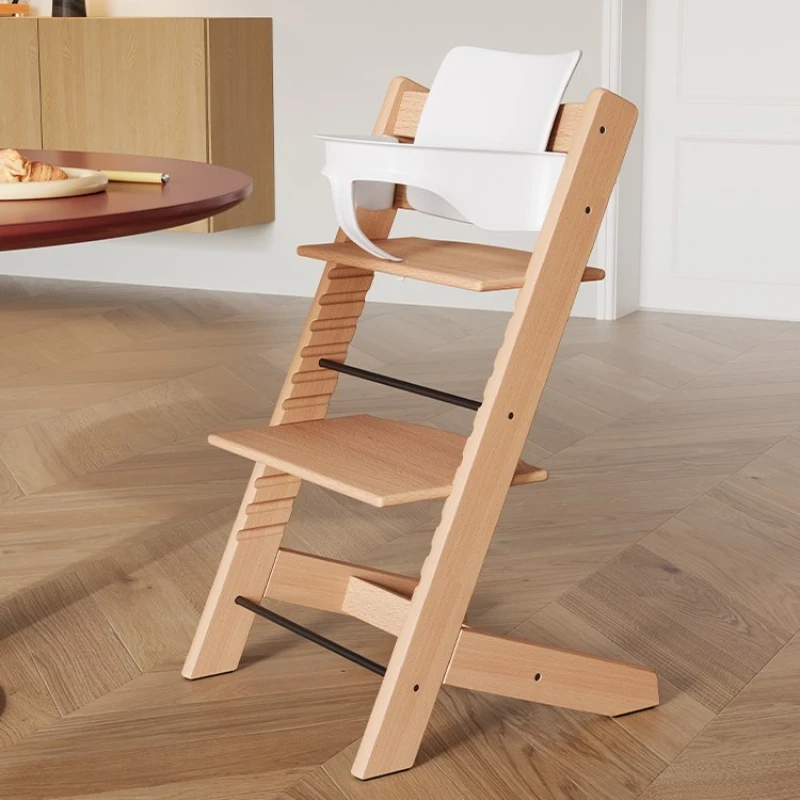 Ins детский деревянный стул для роста