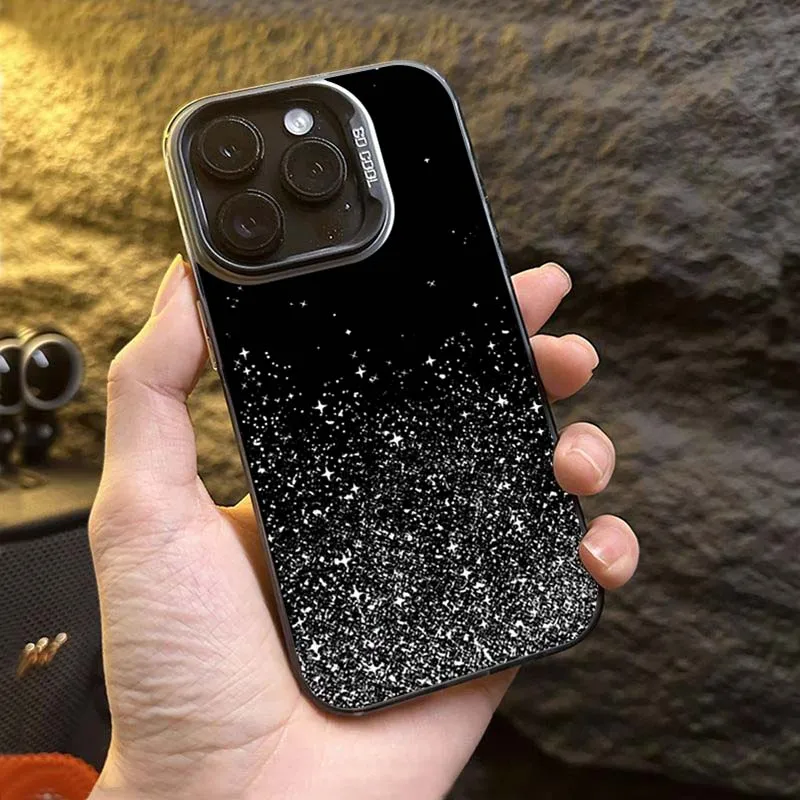 Чехол для телефона с узором «темное звездное небо» для iphone 16 - Фотография_2