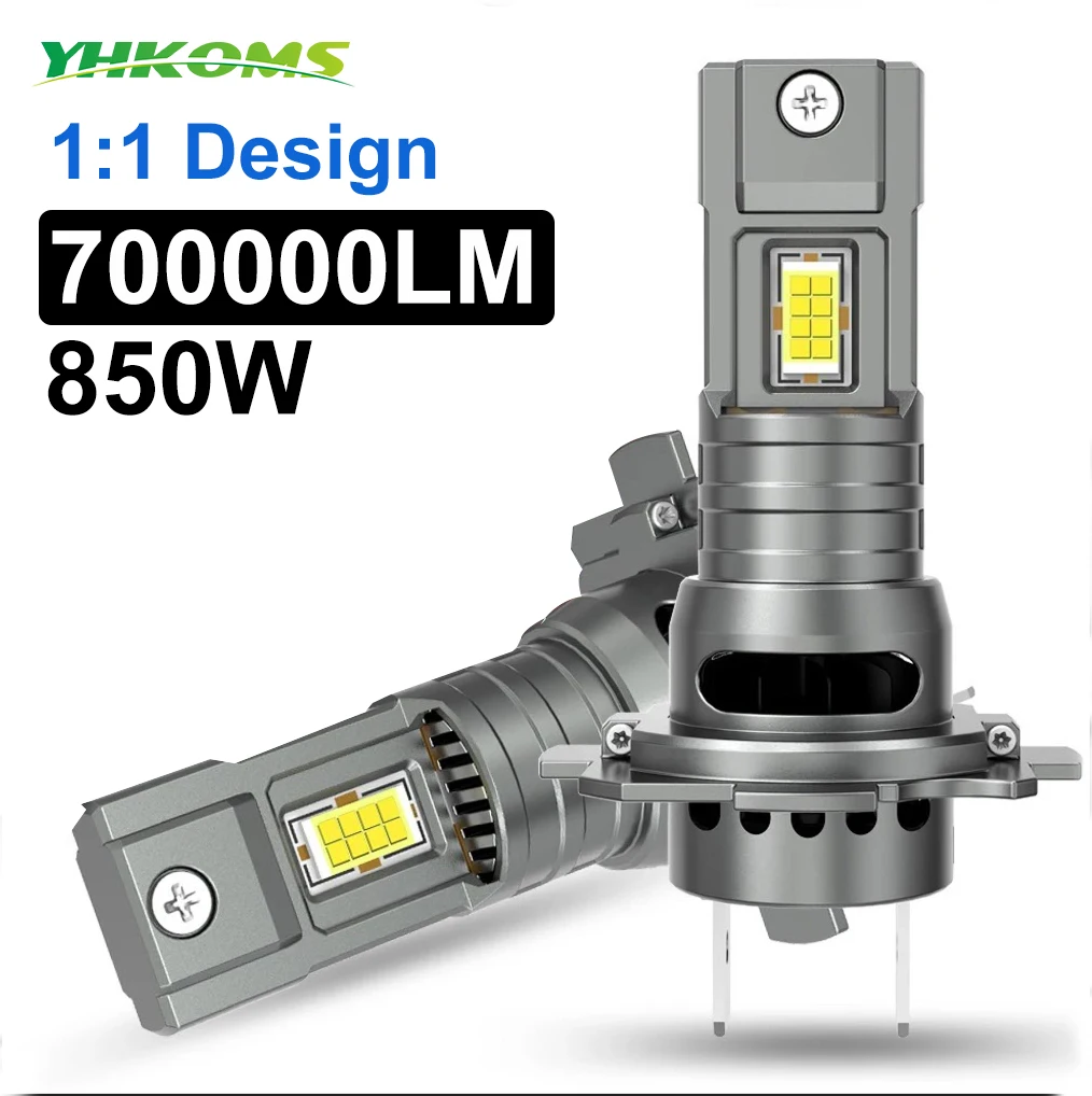 Yhkoms 850w canbus h7 светодиодные автомобильные фары 1