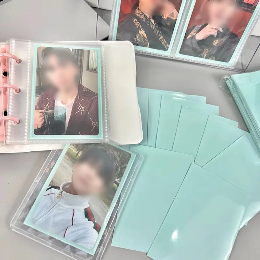 Kpop рукава для карт 61x91 мм цветной - Фотография_6